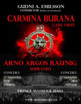 Carmina Burana mit Arno Argos Raunig