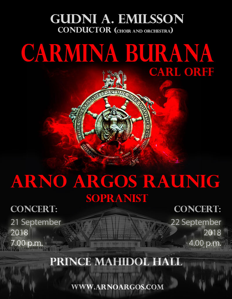 Carmina Burana mit Arno Argos Raunig