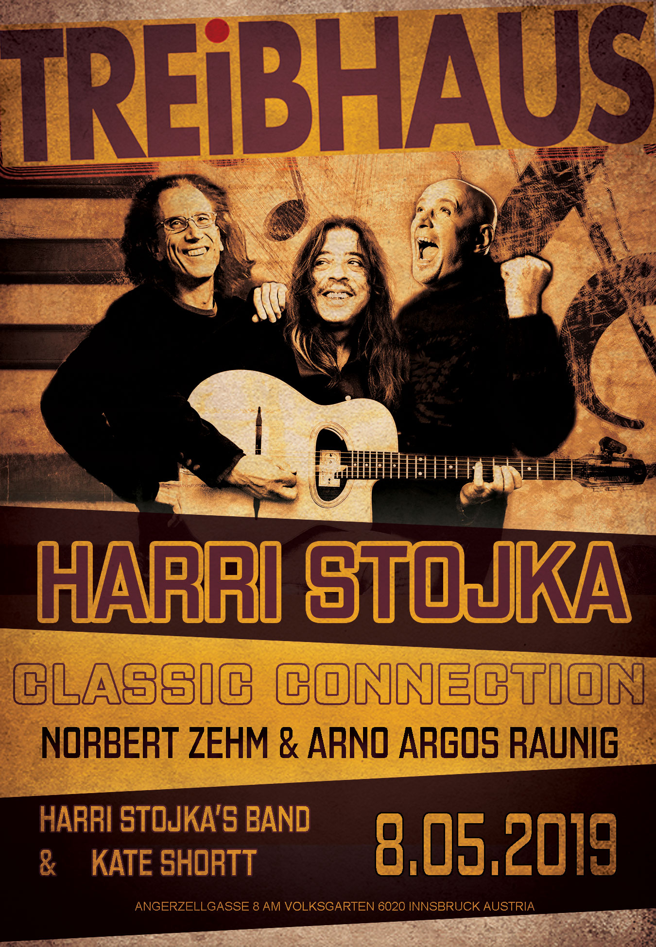 Harri Stojka Norbert Zehm Arno Argos Raunig