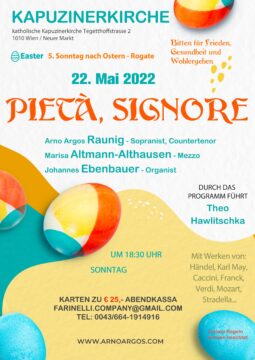 «Pietà, Signore» Rogate Bitten für Frieden, Gesundheit und Wohlergehen Kapuzinerkirche