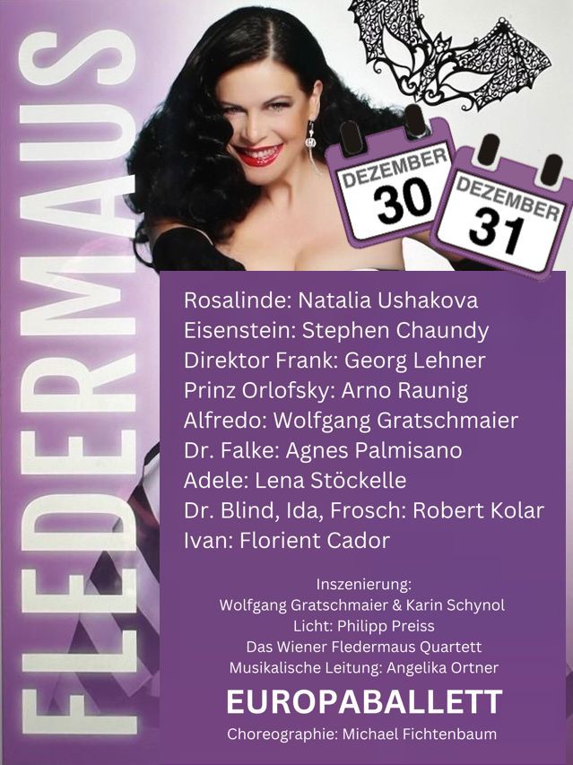 Die Fledermaus. 30.12.2023 – 31.12.2023 