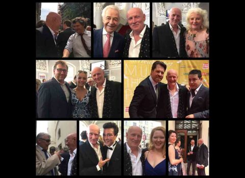 Arno Raunig mit Harald Serafin, Daniel Serafin, Karl Michael Ebner, Marika Lichter, Josef Luftensteiner, Gerald Wirth, Bernd R. Bienert, Annie Wie, Vincent Schirrmacher, Lidia Baich mit Andreas Schager. Der Österreichische Musiktheaterpreis 2017 - 25. Juni 2017