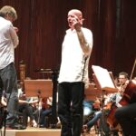 Bangkok, Rehearsal, 2016 Arno Raunig, sopranist. Carmina Burana, Carl Orff Conductor: Gudni A. Emilsson