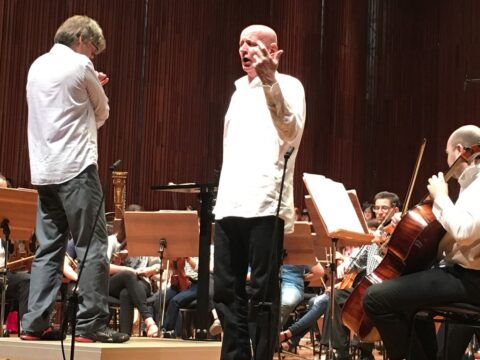 Bangkok, Rehearsal, 2016 Arno Raunig, sopranist. Carmina Burana, Carl Orff Conductor: Gudni A. Emilsson