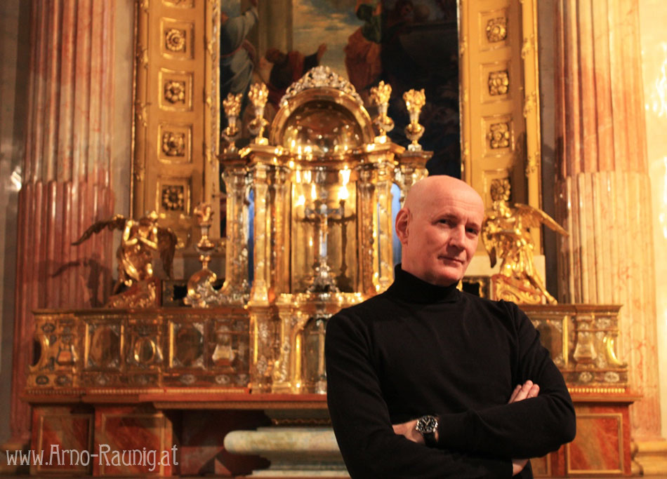 AUS ZWEI WELTEN KONZERT: 15 APRIL 2016 ARNO RAUNIG — SOPRANIST THEODORE CORESI — BASS