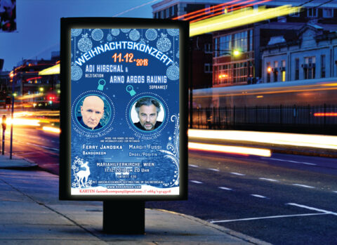 Magische Weihnacht in Wien mit Arno Raunig & Adi Hirschal