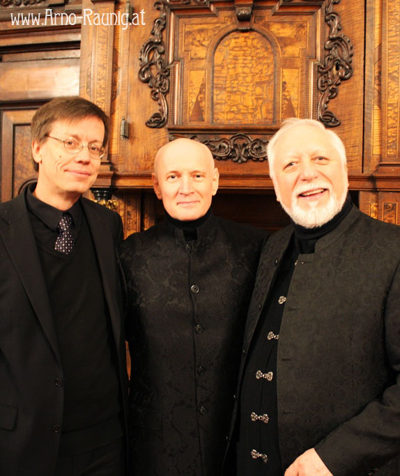 AUS ZWEI WELTEN KONZERT: 15 APRIL 2016 ARNO RAUNIG — SOPRANIST THEODORE CORESI — BASS