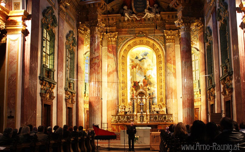 AUS ZWEI WELTEN KONZERT: 15 APRIL 2016 ARNO RAUNIG — SOPRANIST THEODORE CORESI — BASS