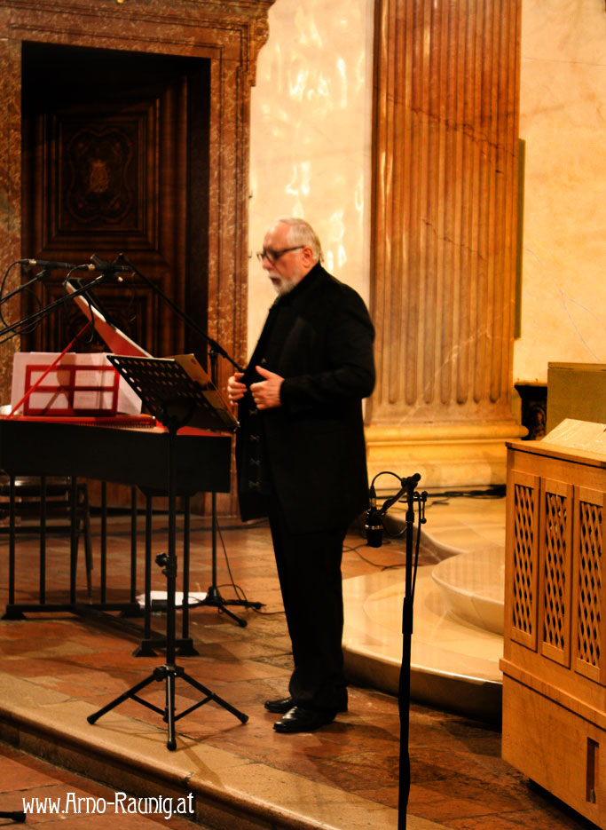 AUS ZWEI WELTEN KONZERT: 15 APRIL 2016 ARNO RAUNIG — SOPRANIST THEODORE CORESI — BASS